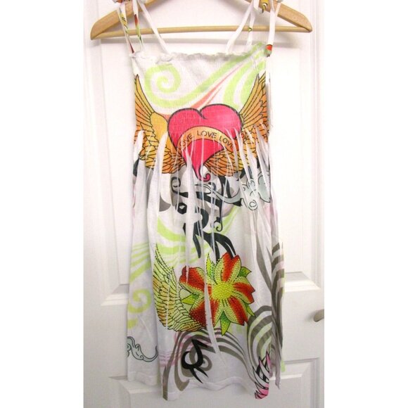 OCEAN BREEZE Women/Girl/Teen Summer Dress - Stretchy/Knee Length Size Medium NWT - Picture 5 of 13